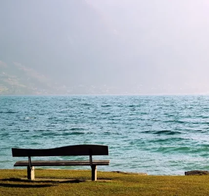 bench by the sea